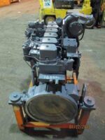 Komatsu 6D102 motor – alkatrészek és komponensek