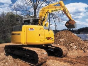 New holland e50. 2sr kotrógép építési és bontási munkákhoz
