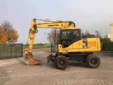 Komatsu PW140-7 kotrógép alkatrészek
