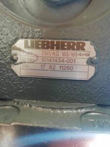 Liebherr dmvag 165/165 hidraulikus szivattyú