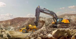 Volvo kotrógép hidraulikus szivattyú – építőipari és bányászati használat