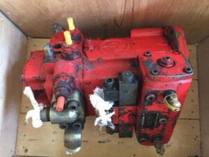 Felújított használt hydromatik a4v125el1 hidraulikus szivattyú