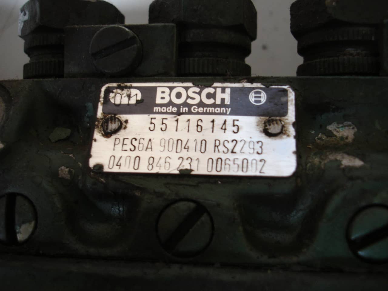 Mercedes-Benz Unimog OM352 befecskendező szivattyú