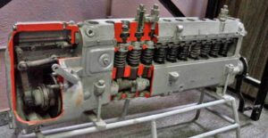 Deutz bf6l513r motor befecskendező szivattyú – metszeti nézet