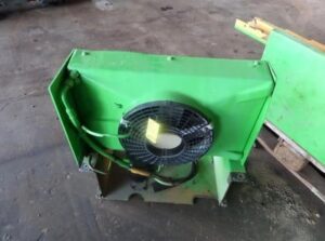 Zöld légkondicionáló hűtő ventilátorral – liebherr 974 németországból import