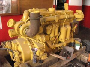 Caterpillar d343 motorjavítás