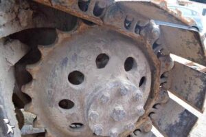 Hajtókerekes kerék caterpillar 215 kotrógéphez