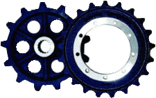 Hajtókerék csillag (sprocket) kotrógép/bulldózerhez