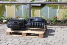 Teljes OK RH5 jobb oldali vezetőgörgő rugóval – használt