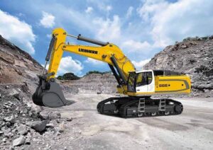 Görgő, lánc, végáttétel, feszítő, forgatómű liebherr kotrógéphez