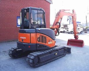Mini kotrógép hitachi zaxis 50u
