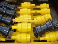 Felső görgők JCB 8017 minikotróhoz – fekete és sárga