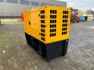 Perkins 403a-15g1 15 kva generátor szett új, garanciával – vezérlőpanel, tartály, zajcsökkentő doboz