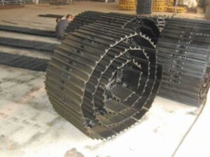 Acél lánc caterpillar d6d buldózerhez