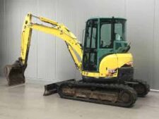 Minikotró Yanmar – Lánctalp, Görgők, Végáttétel, Feszítőkerék