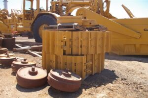 Használt futógörgő lánctalpas fiat hitachi ex135 kotrógéphez