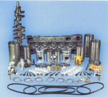 Deutz TCD2015V08-11 motor alkatrész készlet, komplett motor komponensek