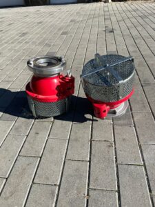 Szűrő fémhálóval vízszivattyúhoz