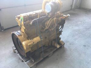 Caterpillar 3306dtt használt motor raklapon