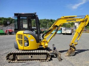 Komatsu pc35mr minikotró alkatrészek