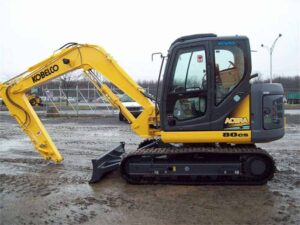 Kobelco 80cs minikotró alkatrészek – bontott géprészek