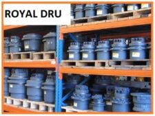 Hidromotor végáttétel Case 788-888-988 kotrógéphez – Royal DRU