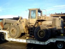Volvo L220E bontott első rakodó – használt munkagép alkatrész