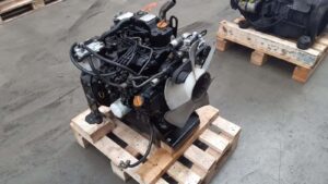 Yanmar 3tnv88 motor faasztalon, felülnézet