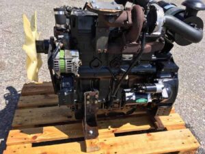 Yanmar 4tn100te motor, használt