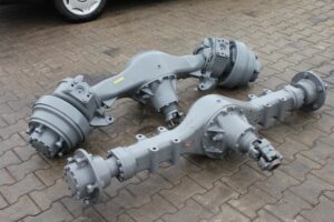 Első és hátsó tengely yanmar yb 401 w-hez – dru