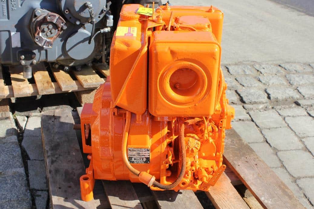 Hatz 1D80S motor – dízel, 1 henger, léghűtéses, 11 kW, hordozható