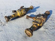 Első tengely komplett használt Komatsu WA 320-5 géphez