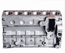 Komatsu SA6D114E motorblokk