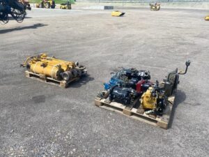 Hidraulikus alkatrészek liebherr l564 gépekhez raklapon