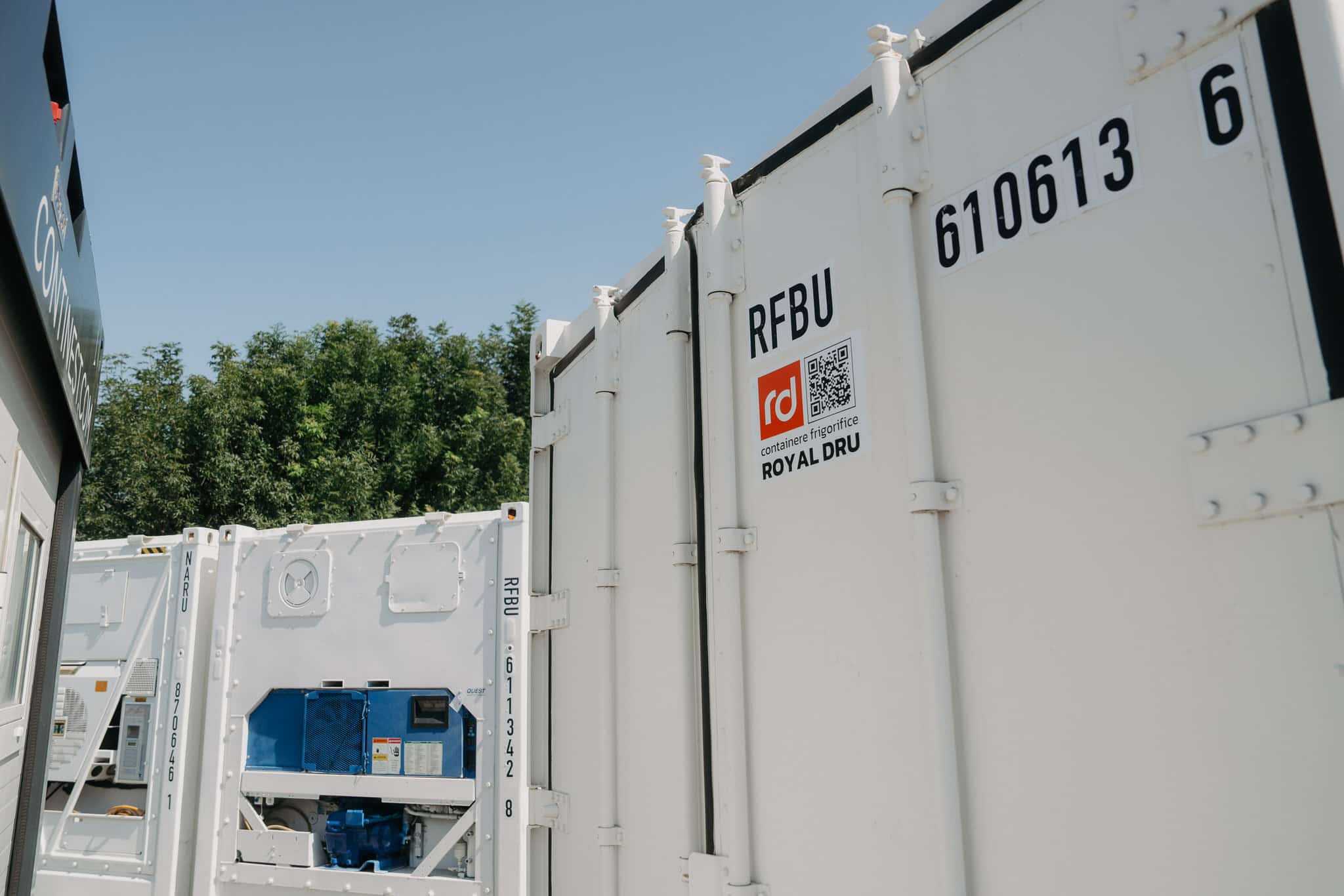6 méteres Thermo King felújított hűtőkonténer hatékony tároláshoz