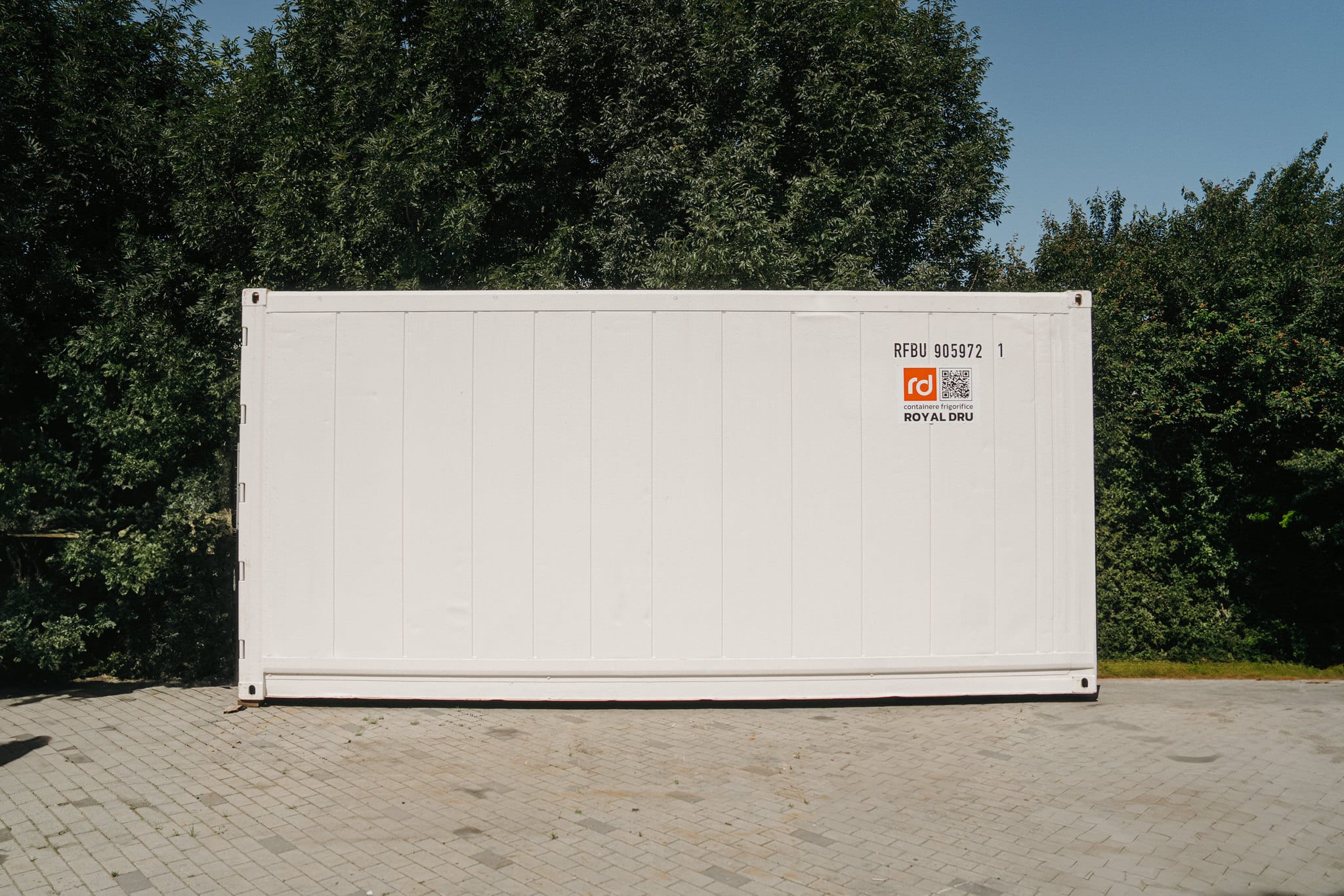 6 méteres Thermo King felújított hűtőkonténer hatékony tároláshoz