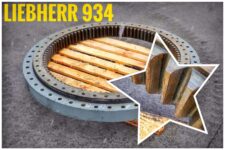 Liebherr 934 forgótányér koronakerék