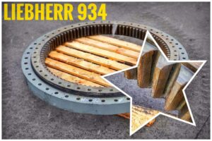 Liebherr 934 forgótányér koronakerék
