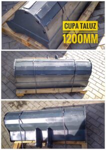 1200 mm-es oldalfal kanál jcb 8030 minikotróhoz