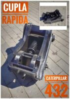 Gyorscsatlakozó Caterpillar 432 buldózer-rakodóhoz