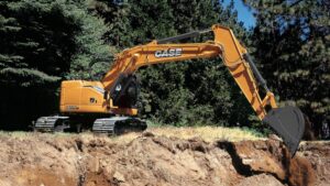 Case cx225sr kotrógép bontás