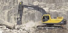 Volvo EC360 kotrógép bontása