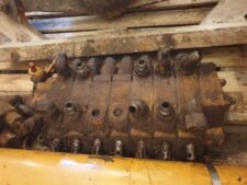 Case 580SK hidraulikus elosztó