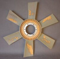 Liebherr hűtőventilátor lapát, kopott