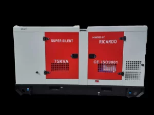 Ricardo 75 kva szuper csendes ce iso9001 áramfejlesztő generátor