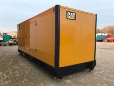 Caterpillar 605 kW generátor CAT C18 motorral, új, garanciával, szuper csendes