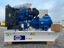 Perkins FG Wilson P110-3 generátor, 110 kVA, új, garanciával, 2022-es évjárat, Perkins 1104C-44TA motorral