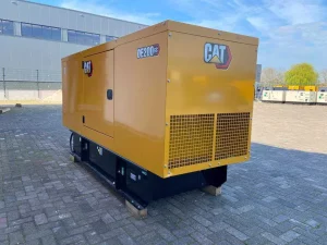 Caterpillar de200gc 200 kva generátor, új, garanciával, szuper csendes, 2022-es évjárat