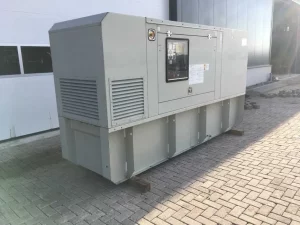 Generátor fg wilson p60-6 60 kva perkins motorral, használt, csendes