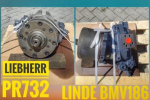 Linde bmv 186 hidromotor liebherr pr732-hez